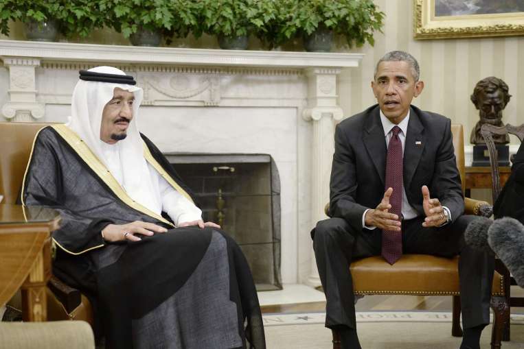Обама и король Саудовской Аравии, vigiljournal.com