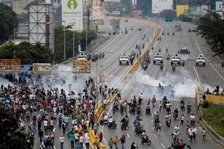 Riots in Venezuela