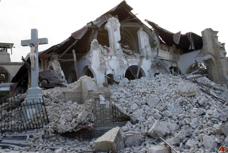 Destruction in Haiti
