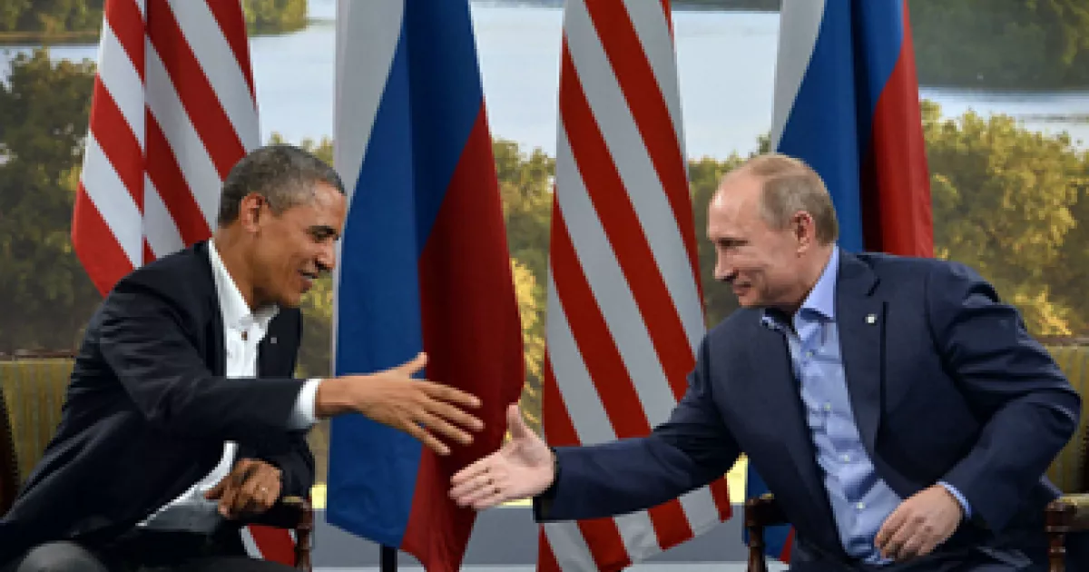 Путин и Обама