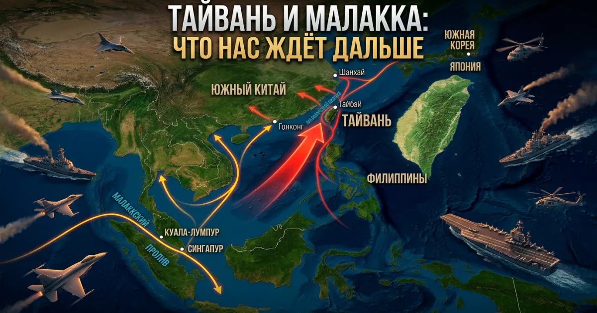 Тайвань и Малаккский пролив: что нас ждёт дальше