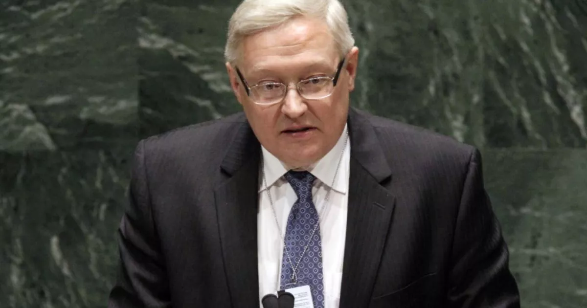 Сергей Рябков, заместитель Министра иностранных дел России