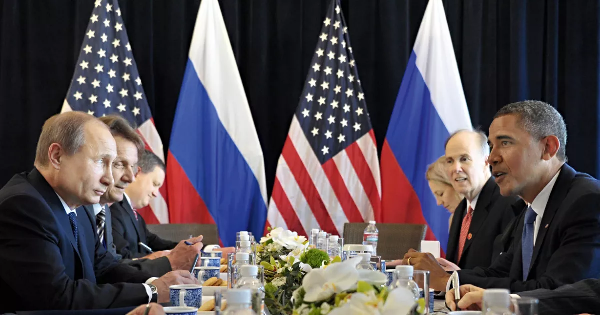Путин и Обама, Россия и США