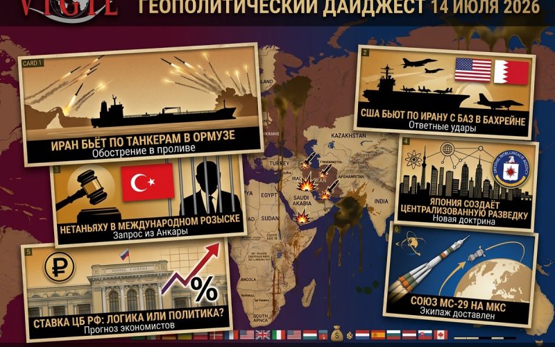 Геополитический дайджест от Михаила Ажгиревича за 14 июля 2026!