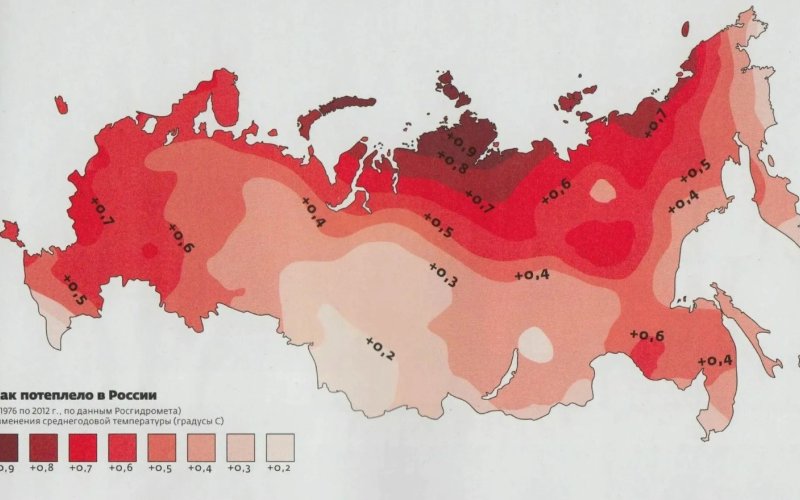 Изменение климата в России