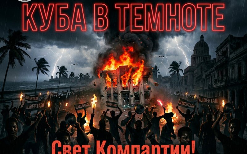 Куба в темноте, vigiljournal.com