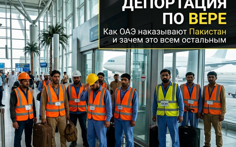Депортации по признаку веры: как Абу-Даби наказывает Исламабад и что это значит для всех остальных