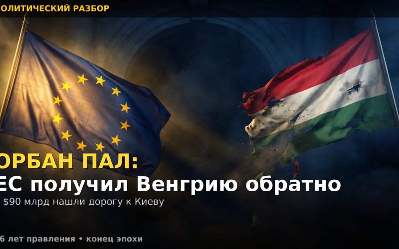 Орбан пал: ЕС получил Венгрию обратно и $90 млрд нашли дорогу к Киеву, vigiljournal.com