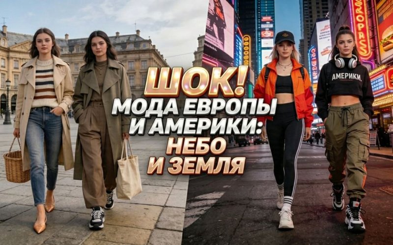 Мода в Европе и мода в Америке: в чём разница, vigiljournal.com