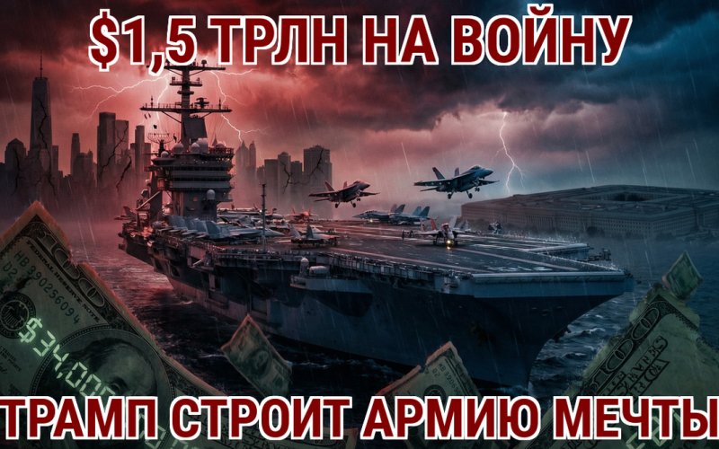 $1,5 трлн на войну: Трамп строит "армию мечты" на фундаменте из долгов, vigiljournal.com
