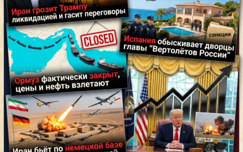 Геополитический дайджест от Михаила Ажгиревича за 10 марта 2026!
