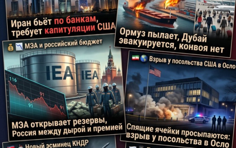 Геополитический дайджест от Михаила Ажгиревича за 11 марта 2026!