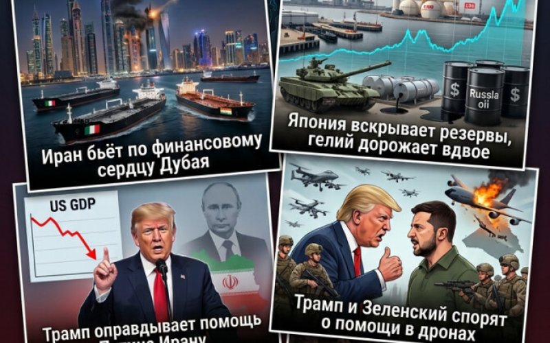Геополитический дайджест от Михаила Ажгиревича за 13 марта 2026!