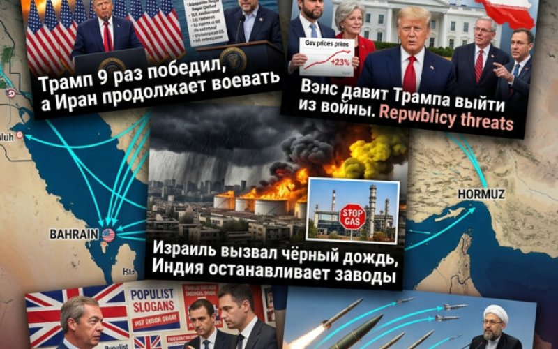 Геополитический дайджест от Михаила Ажгиревича за 15 марта 2026!