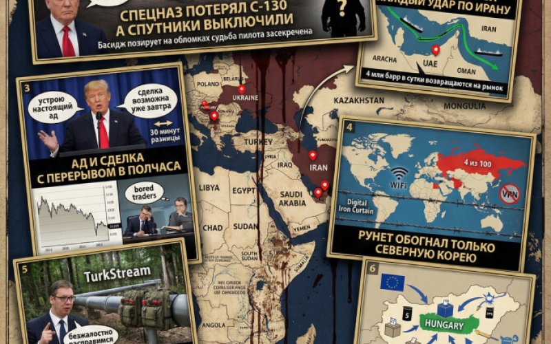 Геополитический дайджест от Михаила Ажгиревича за 5 апреля 2026!