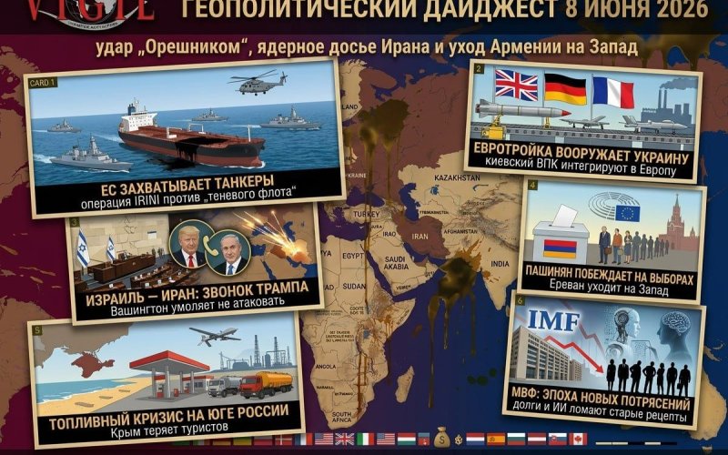 Геополитический дайджест от Михаила Ажгиревича за 23 июня 2026!