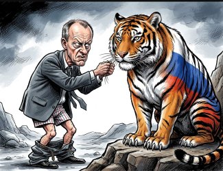 Европа и США дразнят тигра, стоя перед ним с голым задом