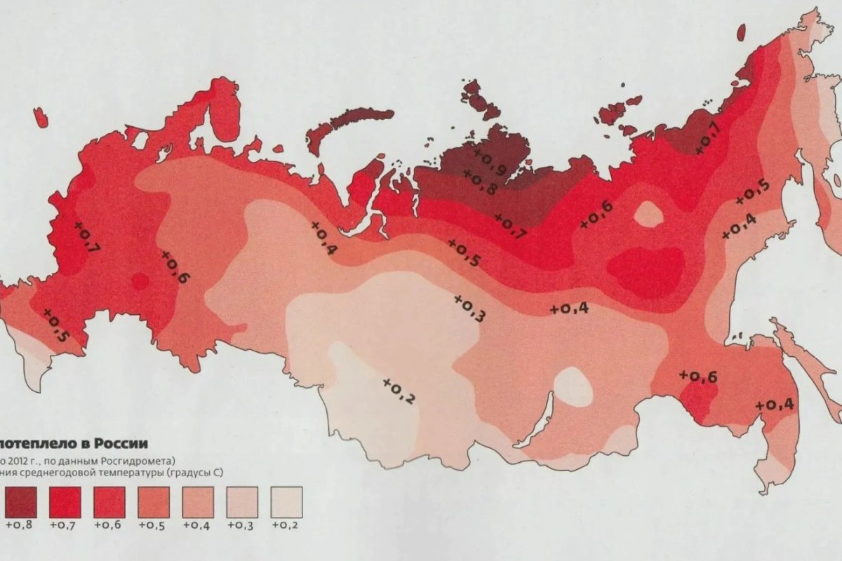 Изменение климата в России