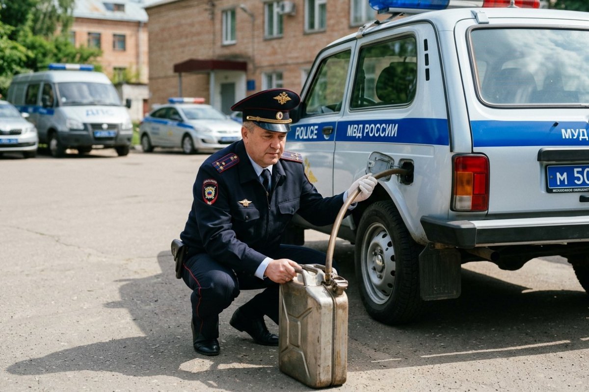 Воровство бензина - это не бытовая коррупция, а удар по фронту от ОПГ в мундирах в тылу МВД 