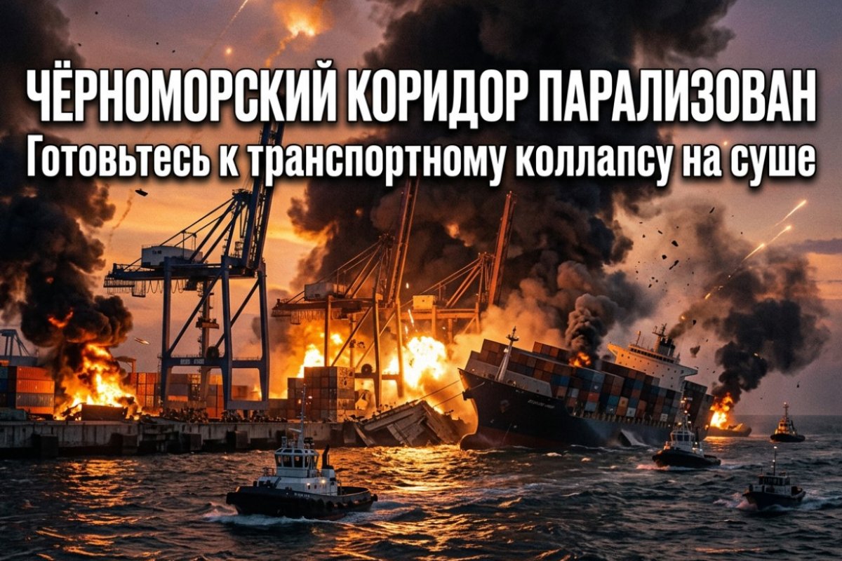 Морской коридор Украины уже перекрыт, vigiljournal.com